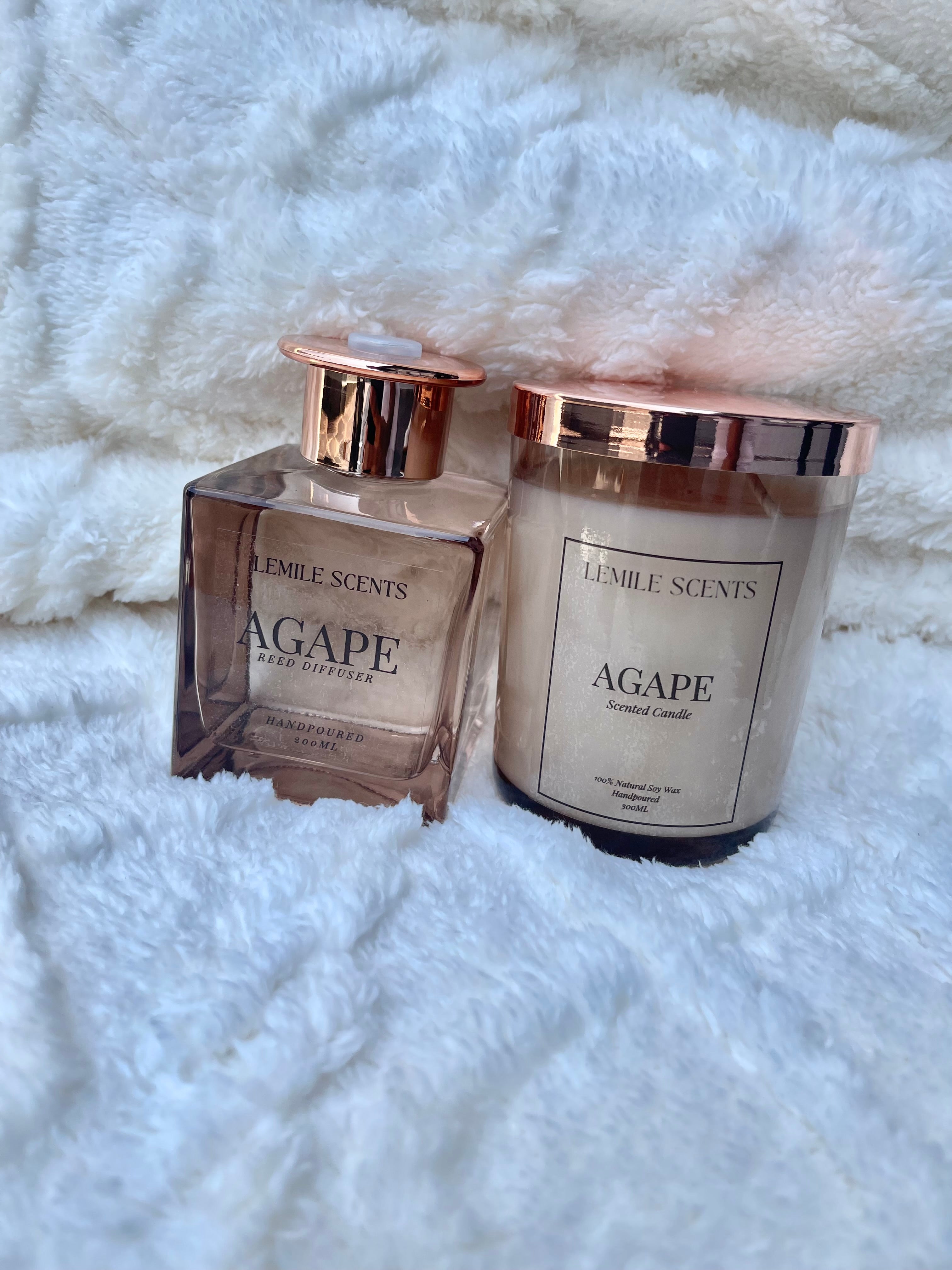 Agape Scent Set (Candle + Diffuser)