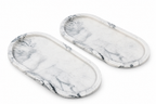 White Marble Trinket Tray